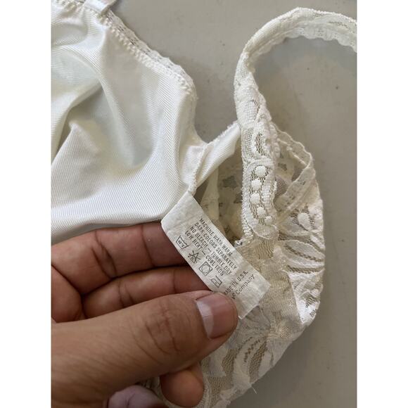 Vtg Y2K Coquette Fairy Cami Slip Babydoll Top S Dainty Romance Ballet Ethereal - Picture 11 of 14